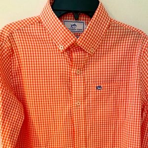 Southern Tide boys 12-14 dress shirt